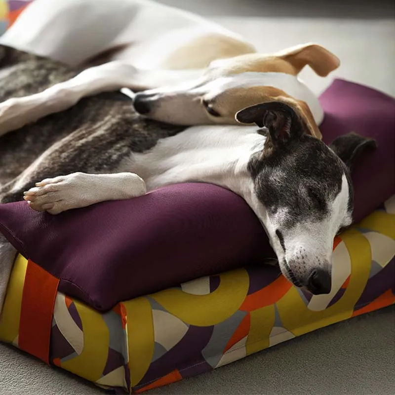 Calming Medium Large Dog Bed With Pillow