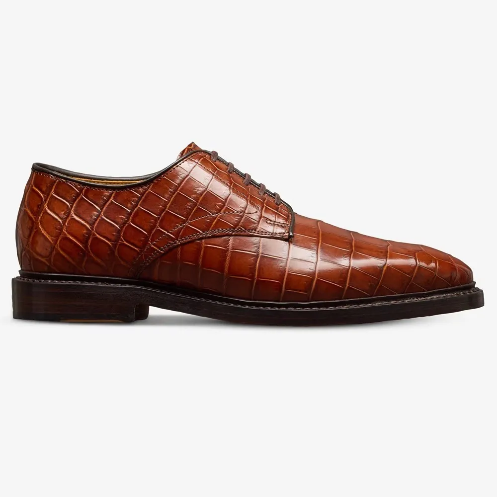 Commuting Style Leather Plain-toe Shoe