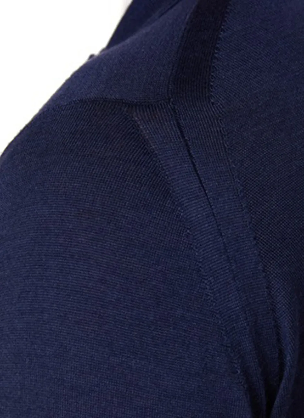 Comfortable And Breathable Skinn Dark Blue Polo Shirt