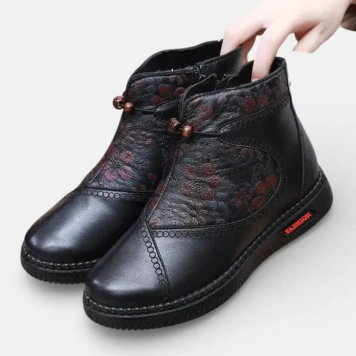 Leather Ankle Boots