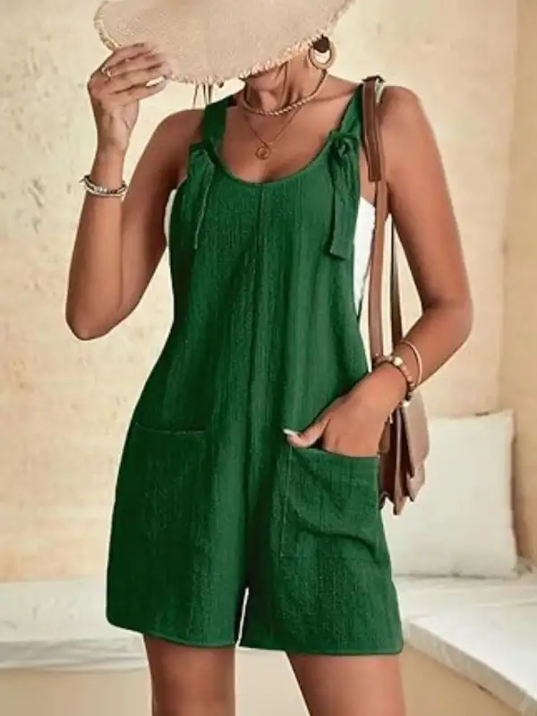 Everyday Pocket Jumpsuit Romper