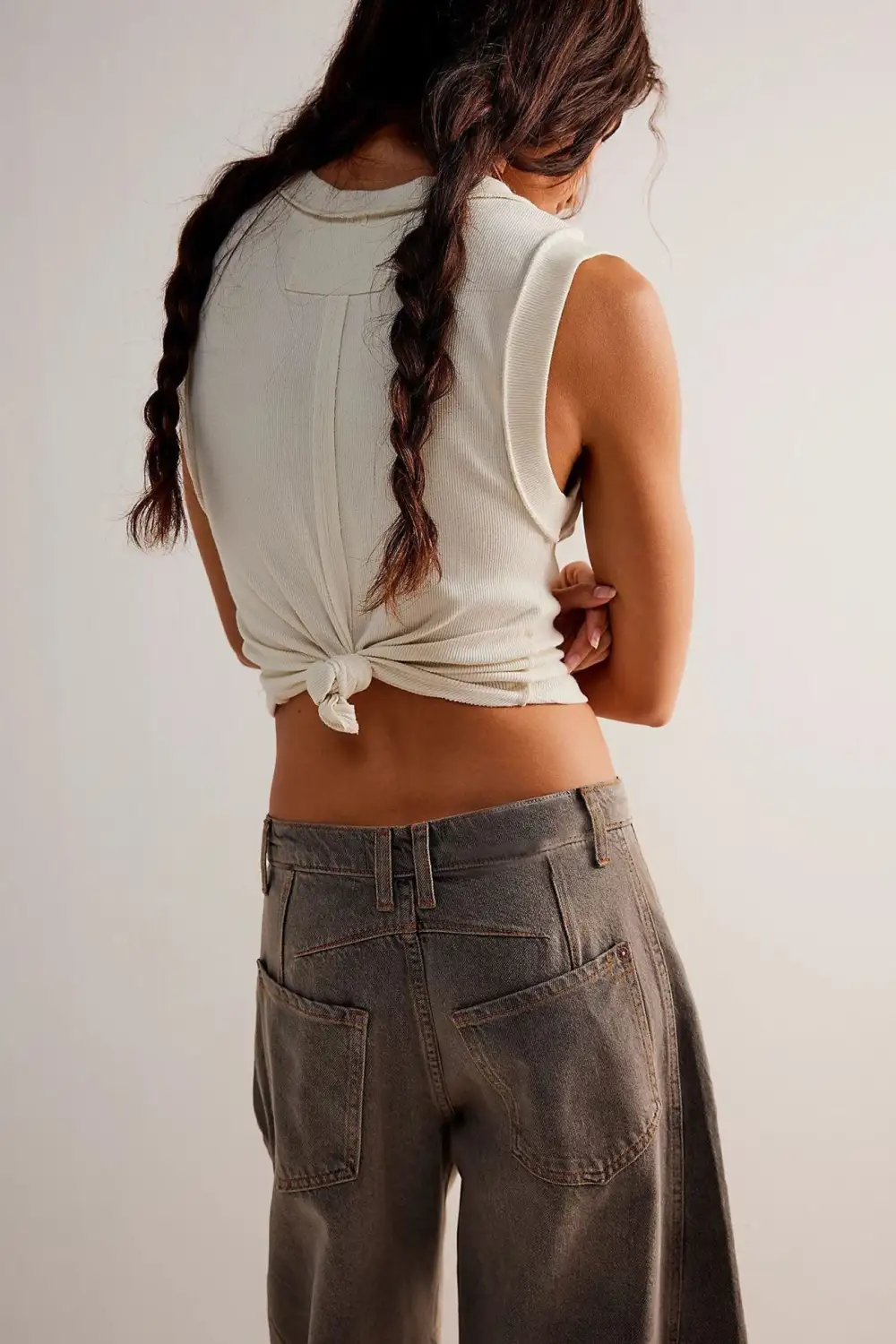 Balloon Leg Relaxed Jeans