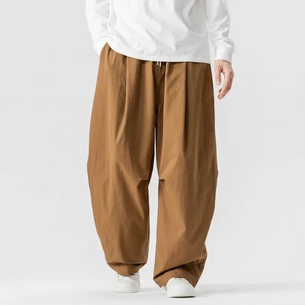 Relaxed Wide Utility Pants