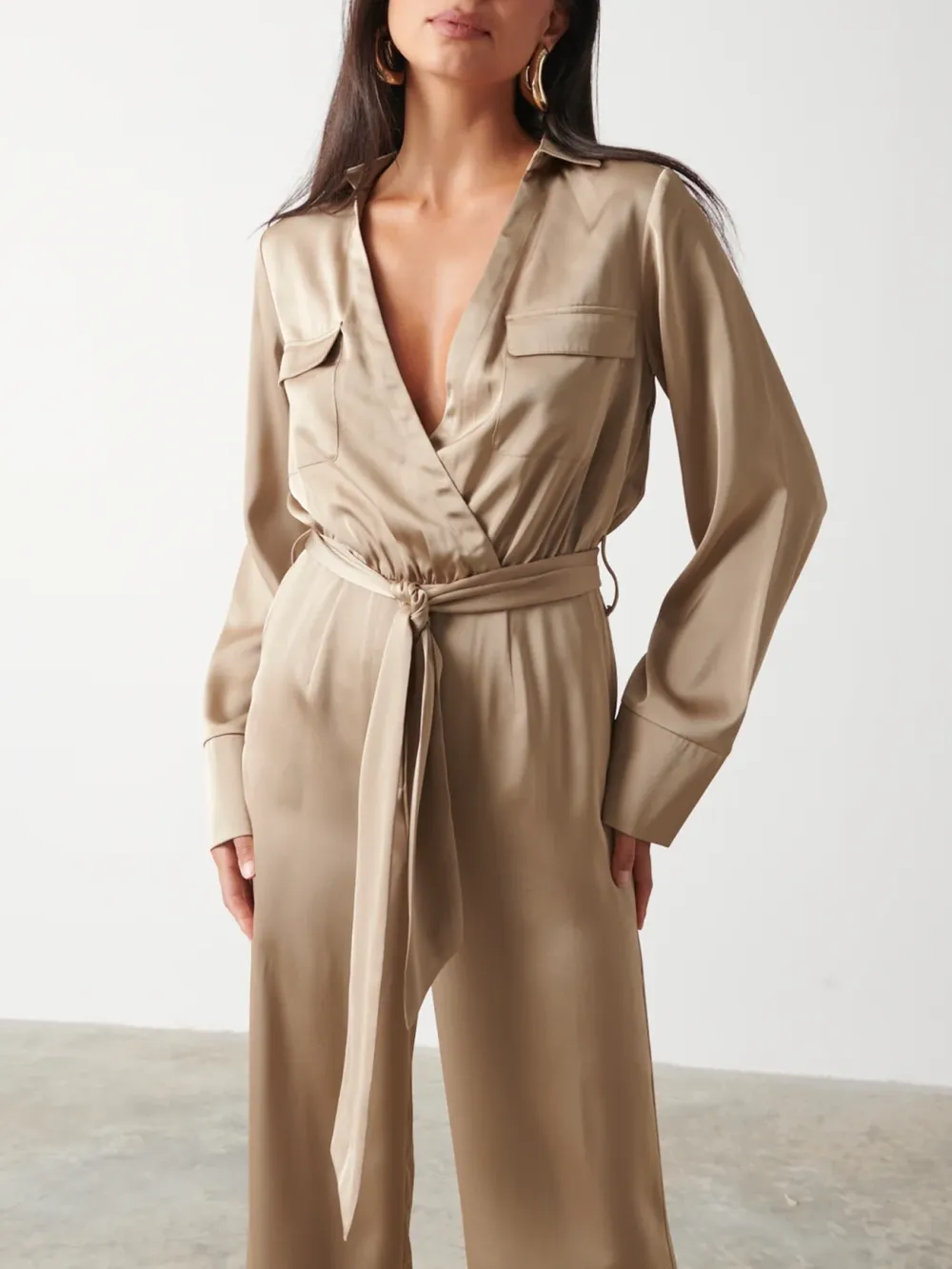 Satin Jumpsuit