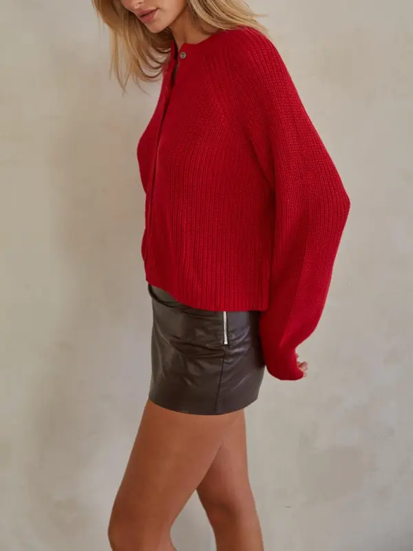 Chunky Knit Cardigan