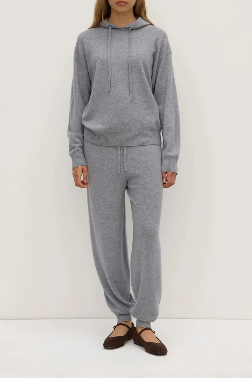 Loose Knit Sweater With Dropped Shoulders