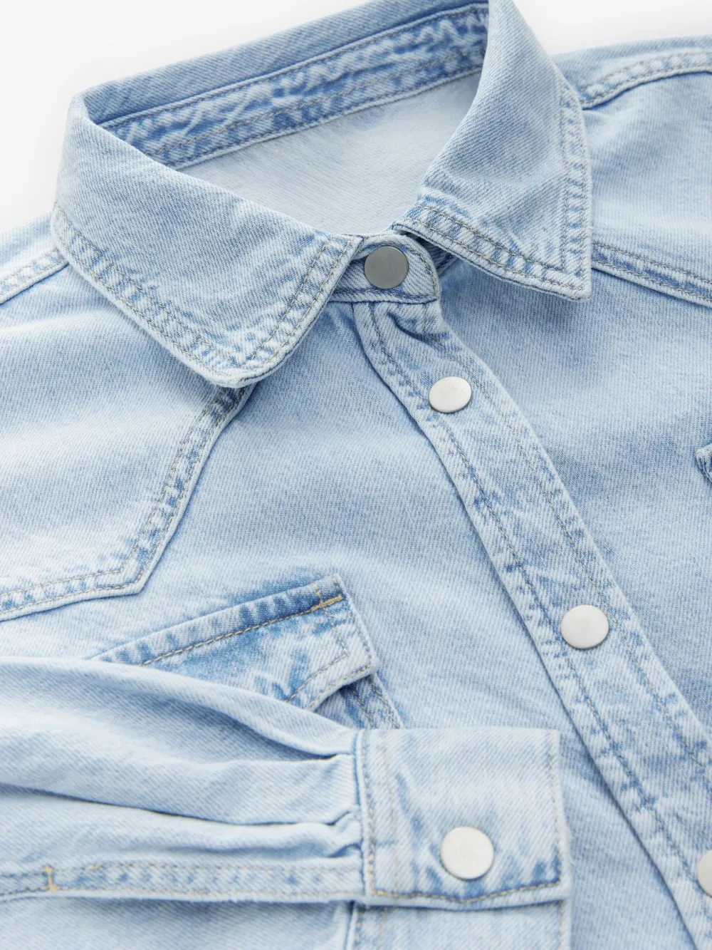 Oversize Denim 100% Cotton Shirt