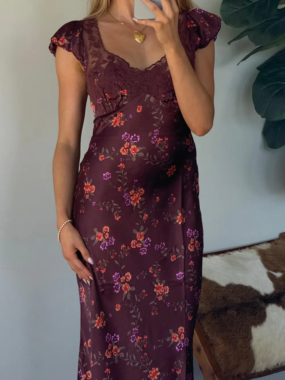 People Butterfly Babe Midi Dress