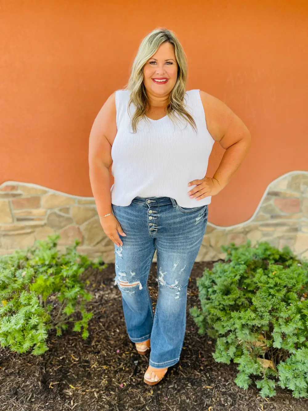 RESTOCK! Always Plus/Reg Let's Go Girls Flare Jeans
