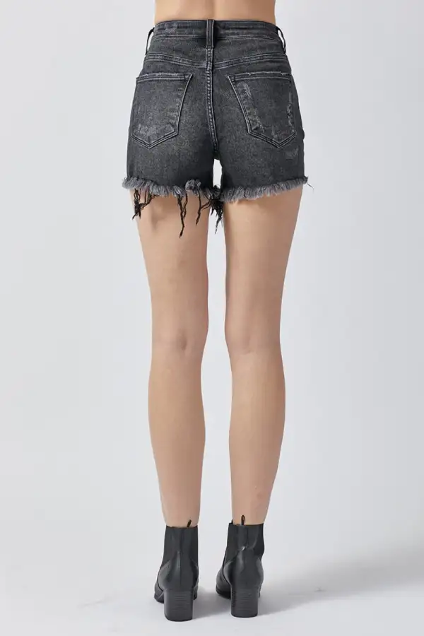 Streetwear Simple Pocket Detail Shorts