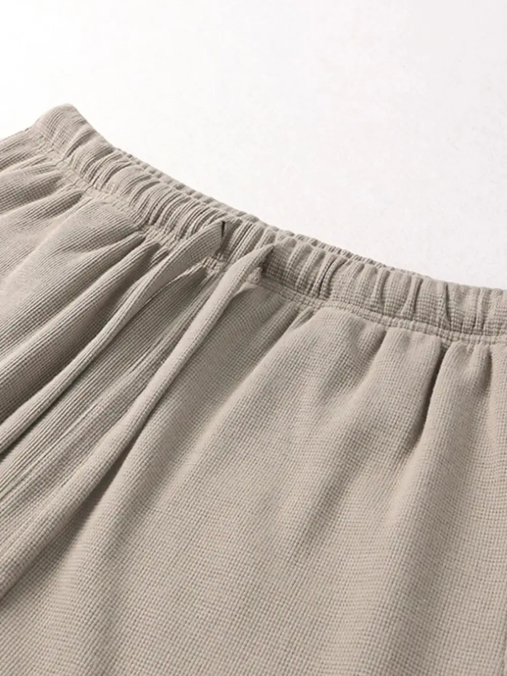 Utility Drawstring Cotton Blend Casual Shorts