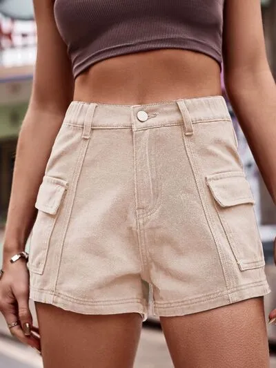 Laid Back Clean Pocket Detail Shorts