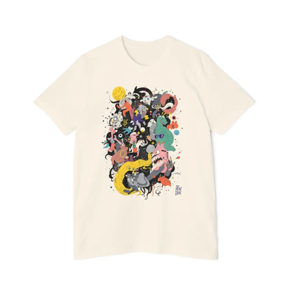 Abstract Artwork Graphic T-Shirt