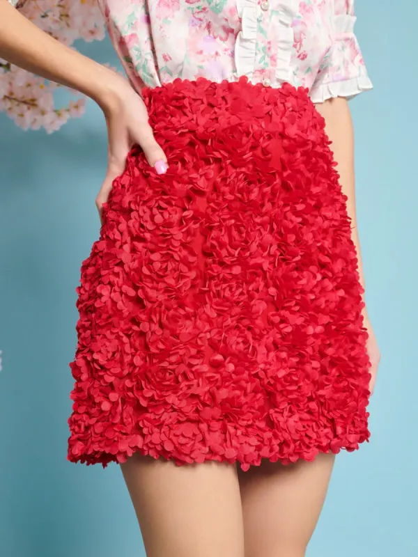Plume Mini Skirt