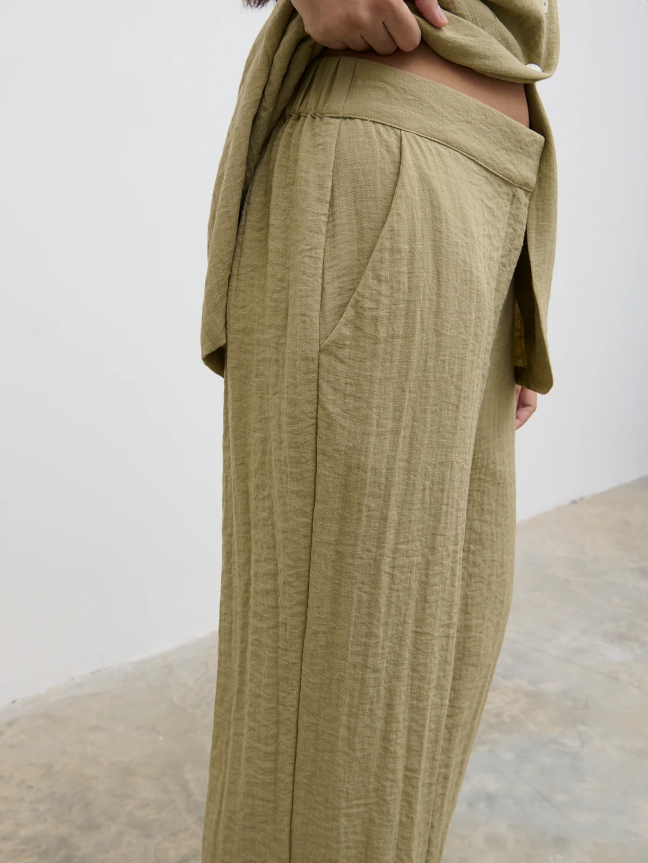 Olive Trousers