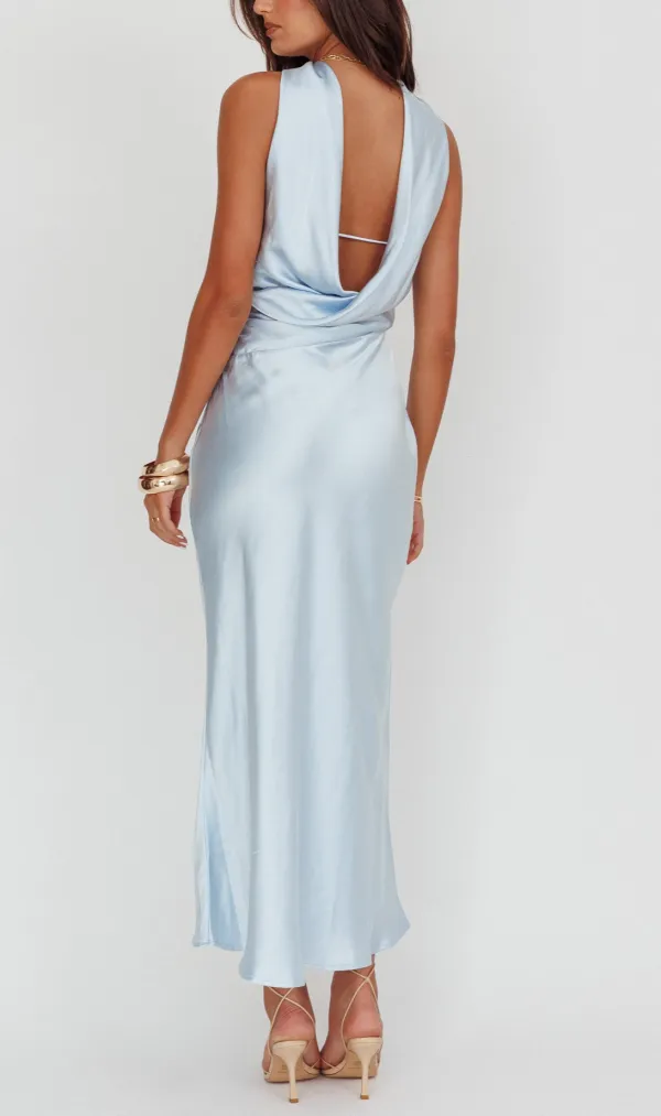 Soft Halter Maxi Dress