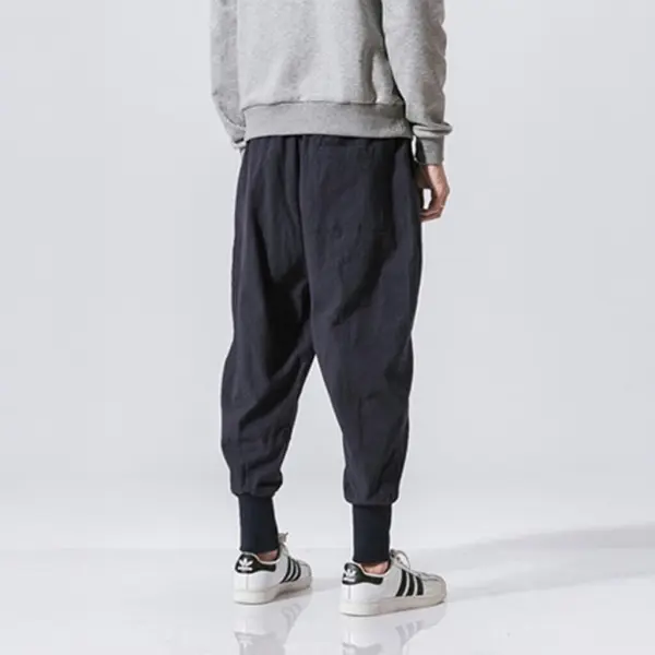 Relaxed Tapered Harem Pants