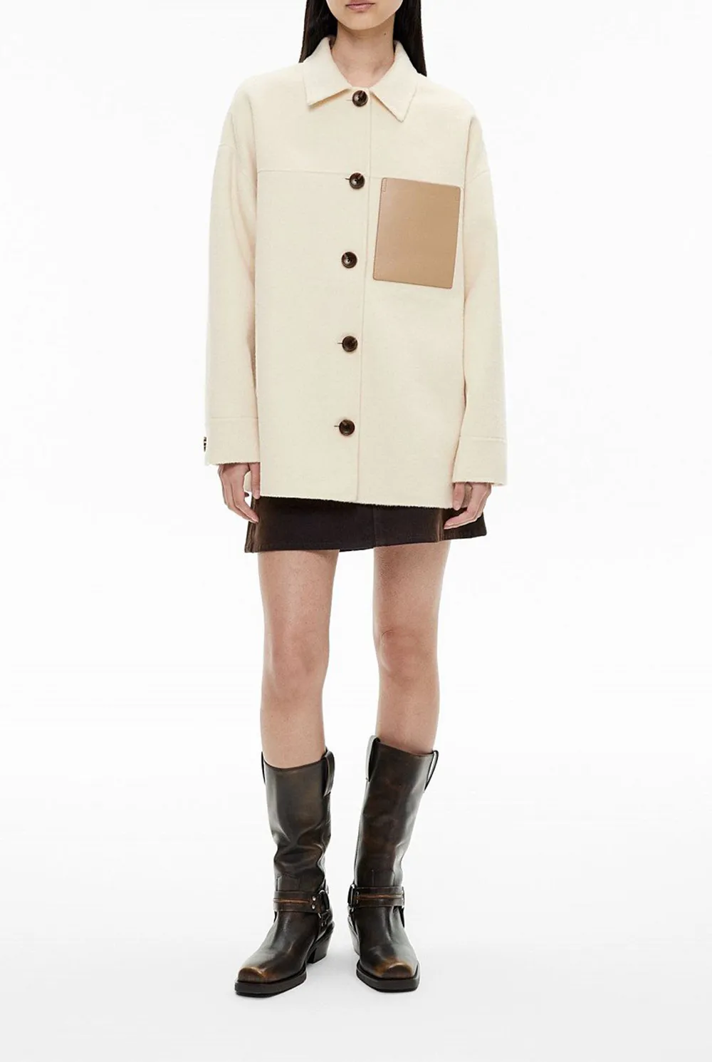 Double-Sided Jacket With Large Pockets