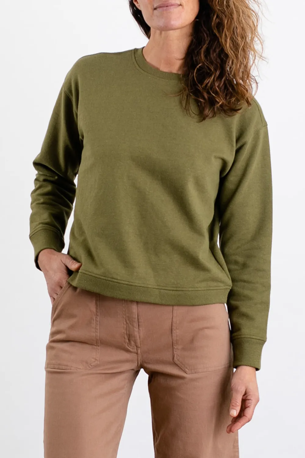 The Hawthorne Boxy Crew Sweatshirt