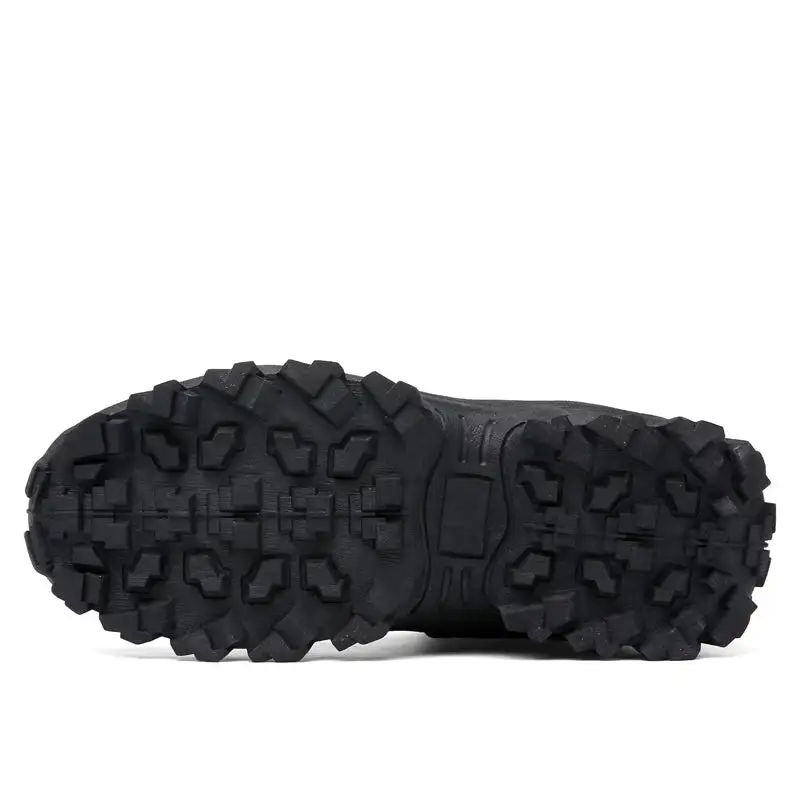 Men's Combat Boots Orthopedic Support Hiking Boots Waterproof Puncture-Resistant Work Boots