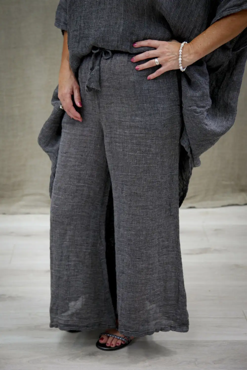 Alessa Wide Leg Pants Woven