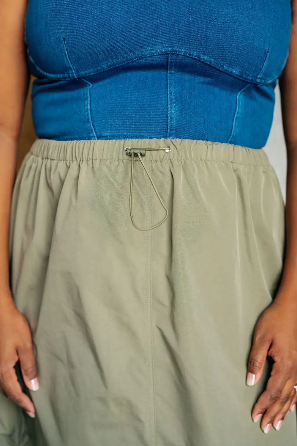 Lace Explain Midi Skirt
