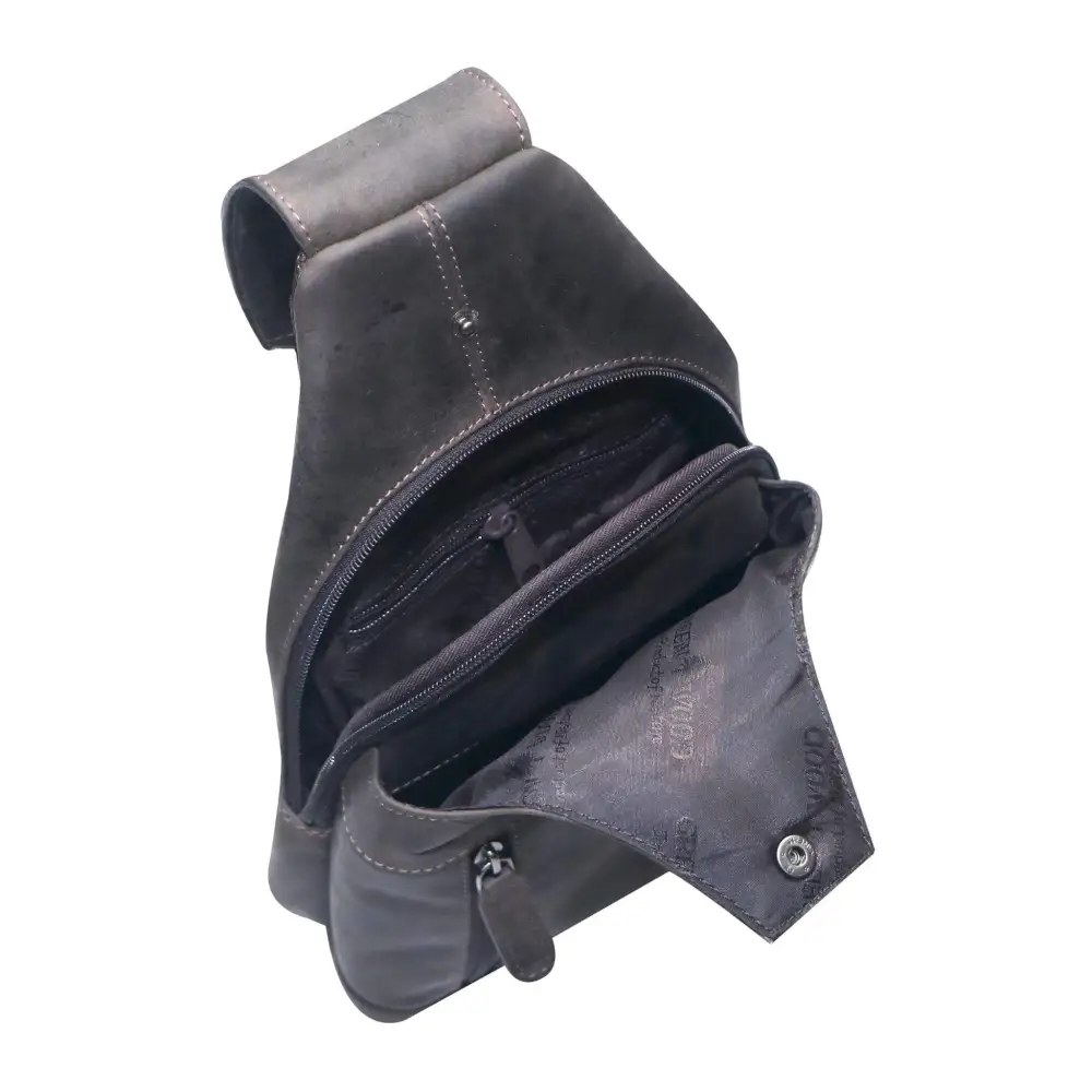 Compact Leather Sling Bag