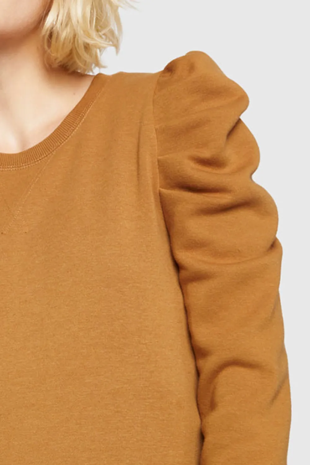 Caramel Casual Pullover Hoodie