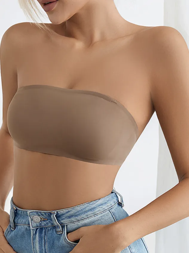 Casual Plain Bra & Bralette