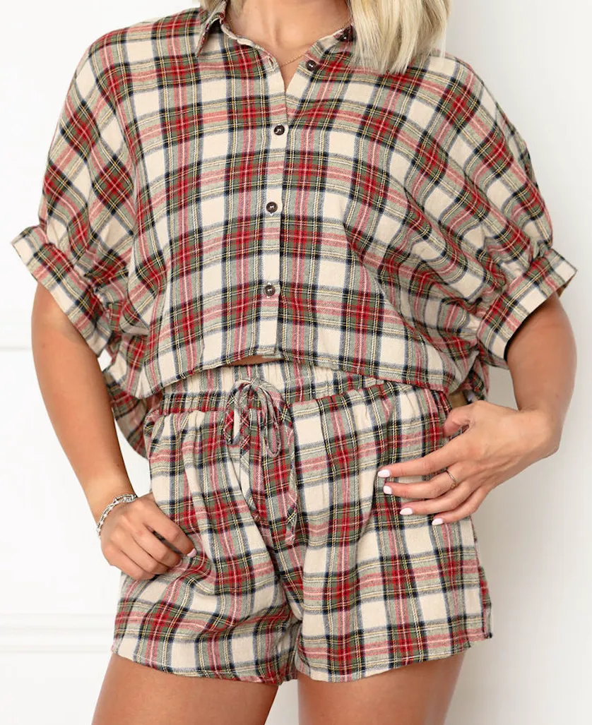 Modern Coordinate Shorts Set