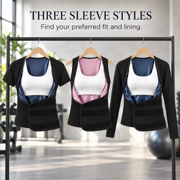 Women's Bra-Style High-Performance Quick-Dry Sauna Workout Vest – Fixed Anti-Sagging Bra, Tummy Control, Wrap-Around Waist Trimmer, Shapewear Athletic Wear, Fitness Exercise Top