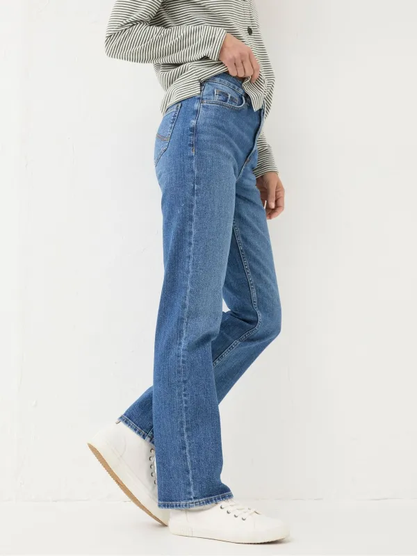 Carmel Blue Denim Comfort Straight Jeans