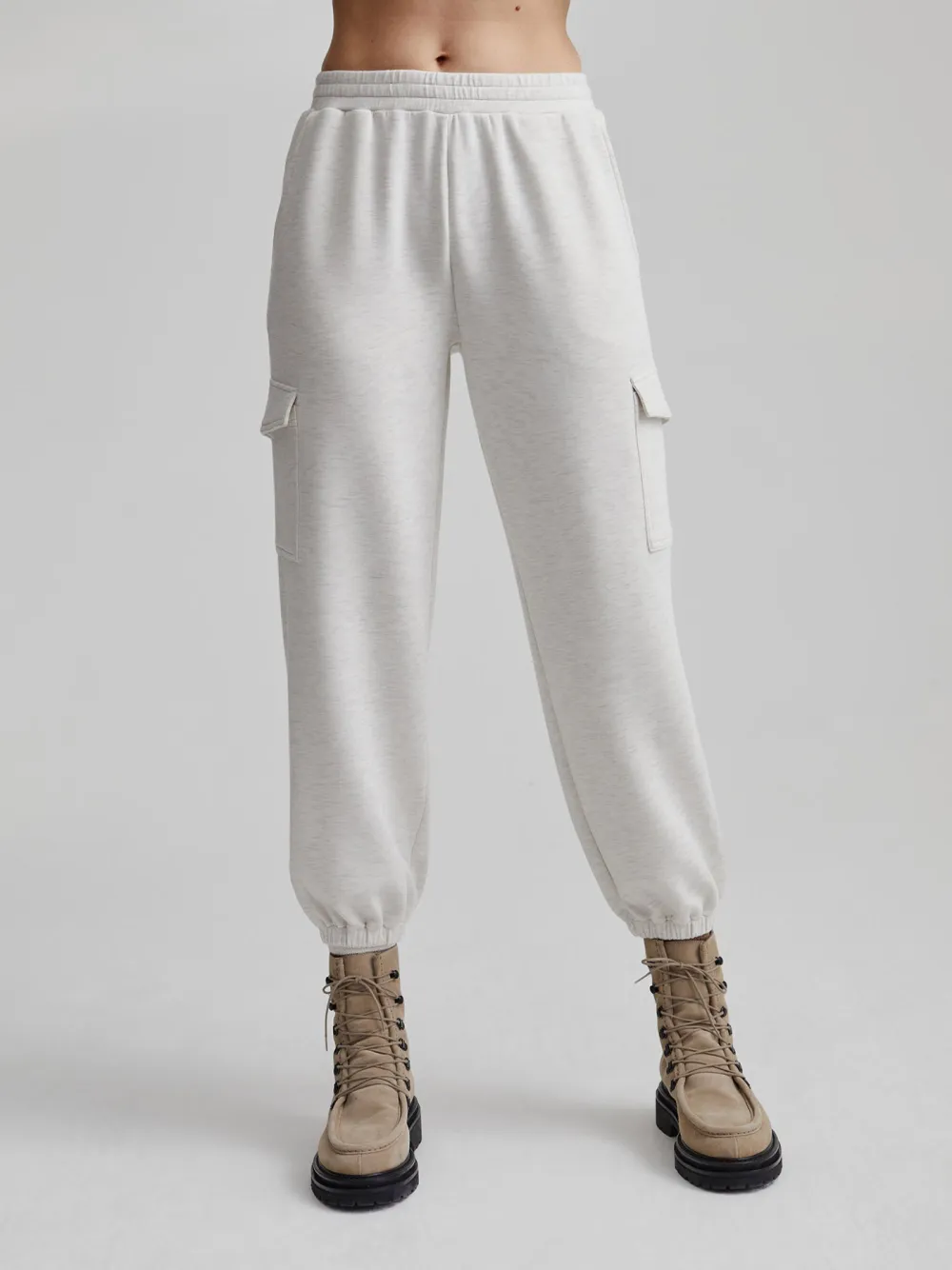 Mid-Waist Casual Pant