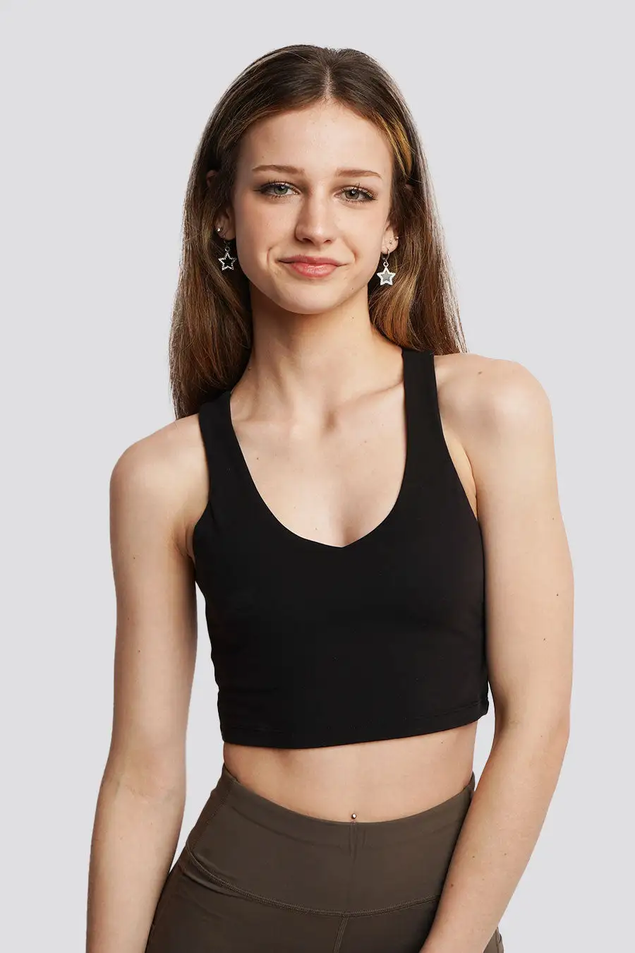 SoftLuxe Racerback Sports Bra