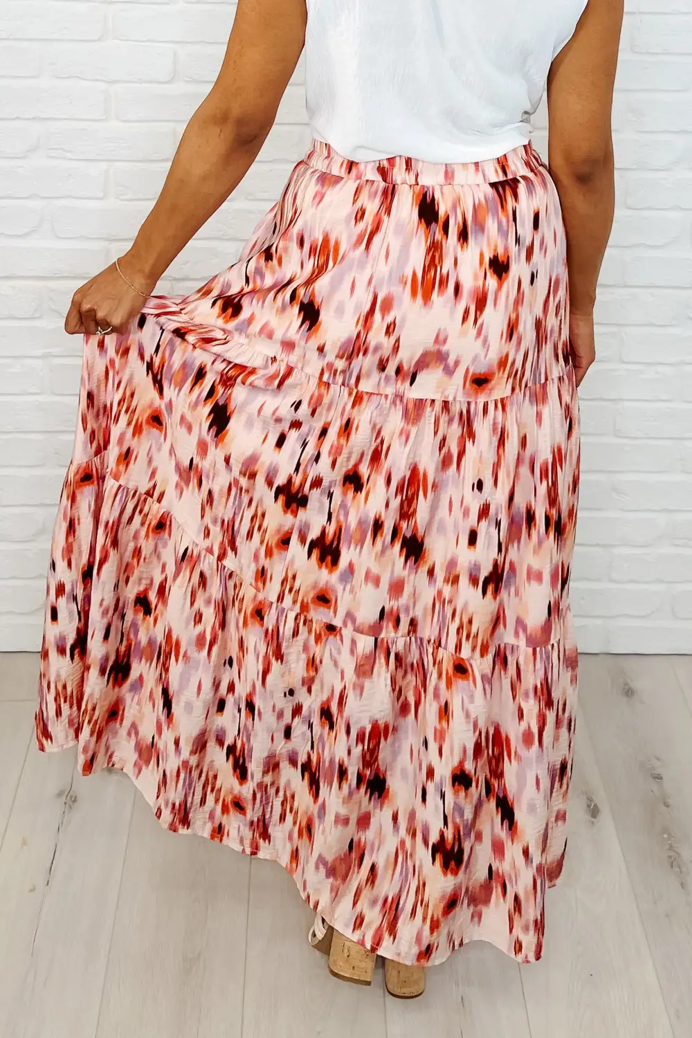 Words Fail Maxi Skirt