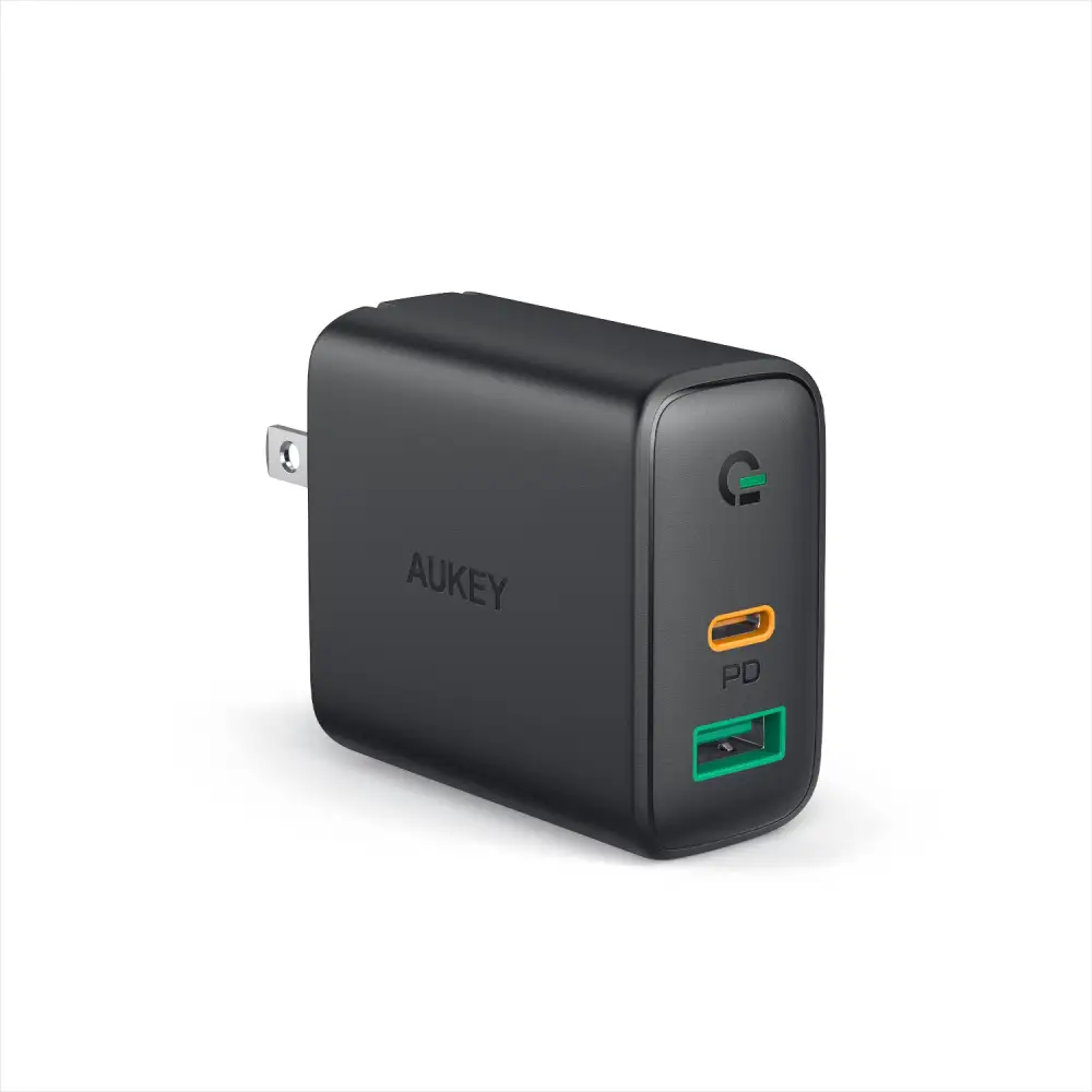 AUKEY PA-D1 Focus Mix 30W Dual-Port PD Charger with Dynamic Detect