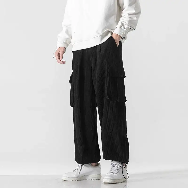 Men's Relaxed Corduroy Cargo Pants