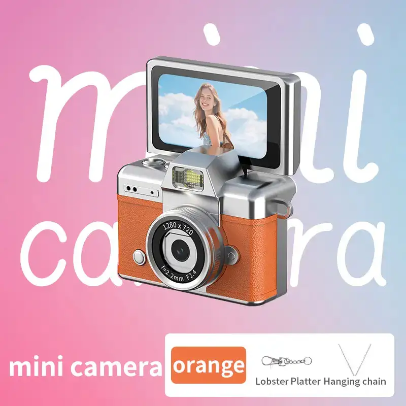 Ultra-Compact Retro Pocket Camera