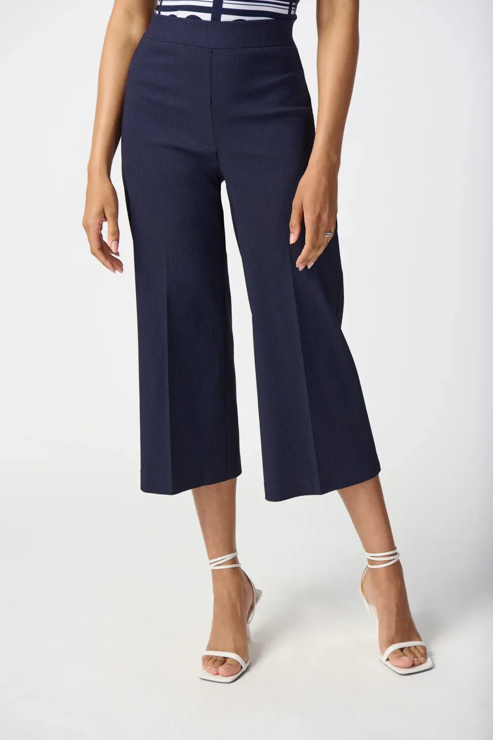 Pant Jacquard Pull On Culotte