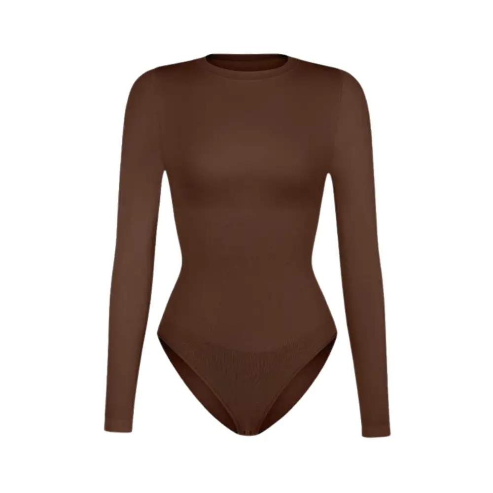 Contour Fit Long Sleeve Shaping Bodysuit