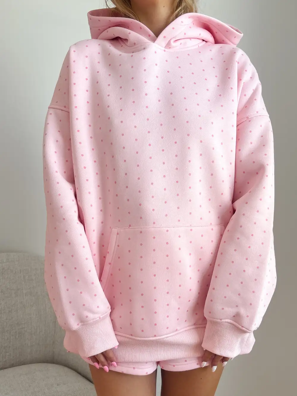 Polka Dot Hoodie