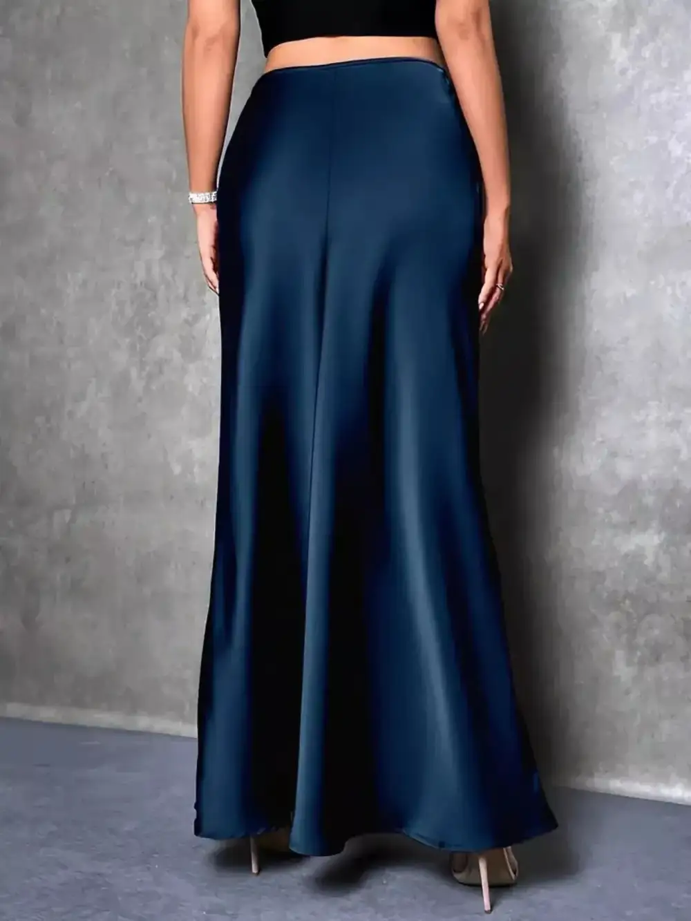 Satin Maxi Bally Love Skirt