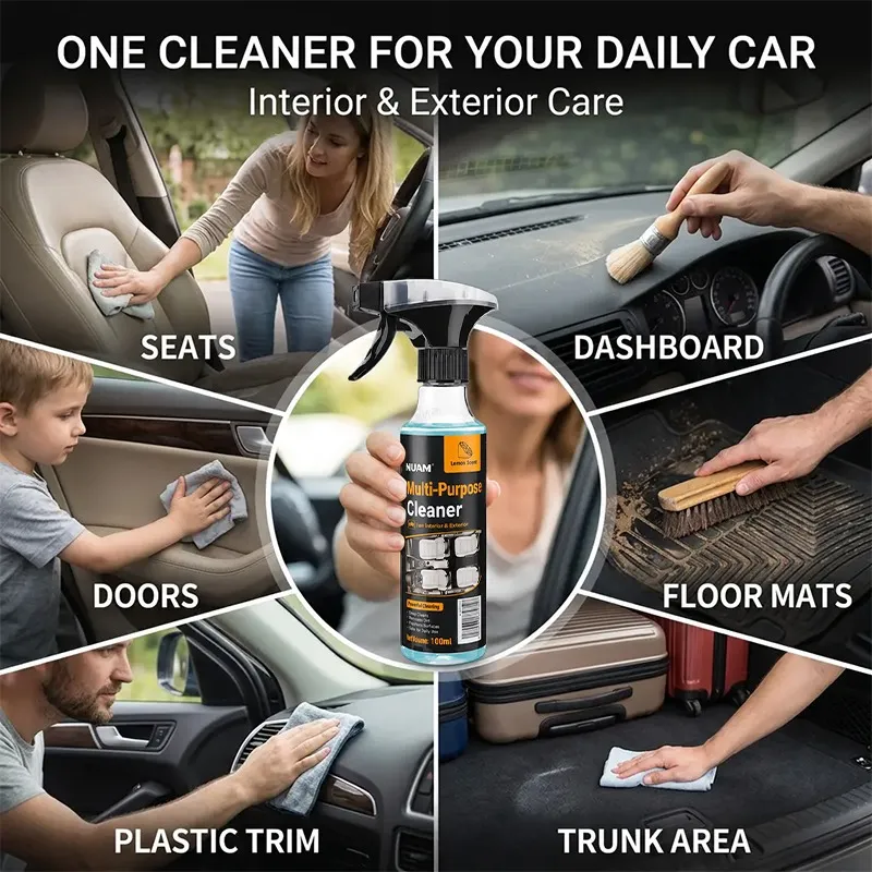 Multi-Purpose Cleaning Spray, Heavy Duty Dual-Action Degreaser & Stain Remover🧽