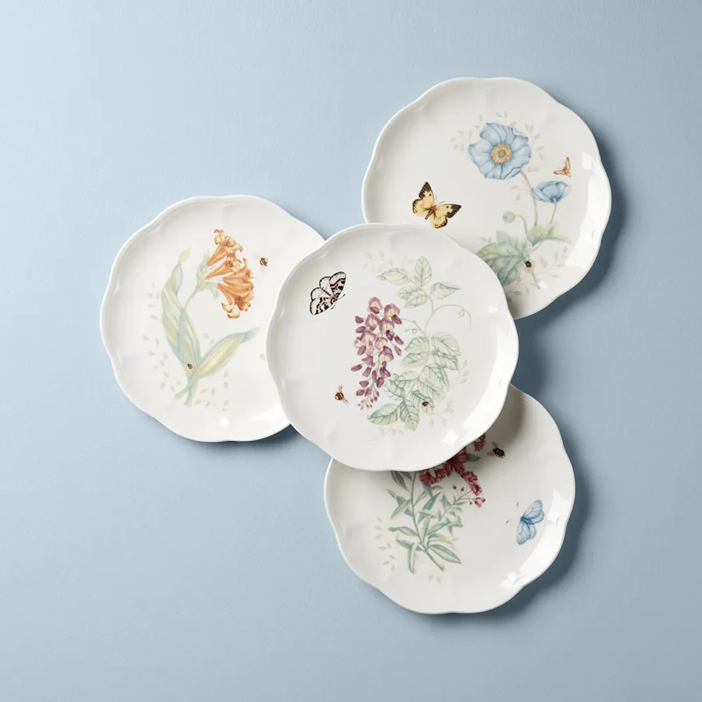 Lenox 865075 Butterfly Meadow 28-Piece Dinnerware Set