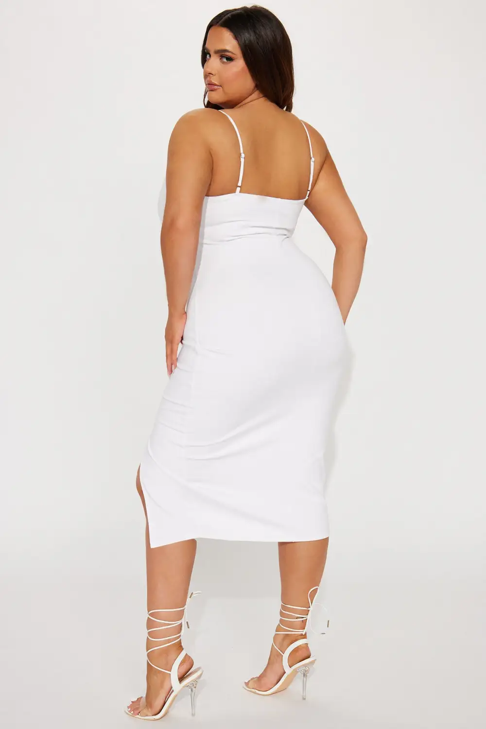 Kassie Midi Dress - Cream