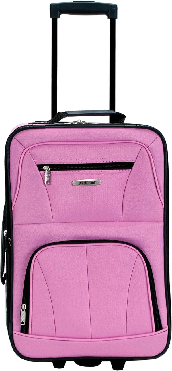 Suitcase Set Of 4 Pink Pieces