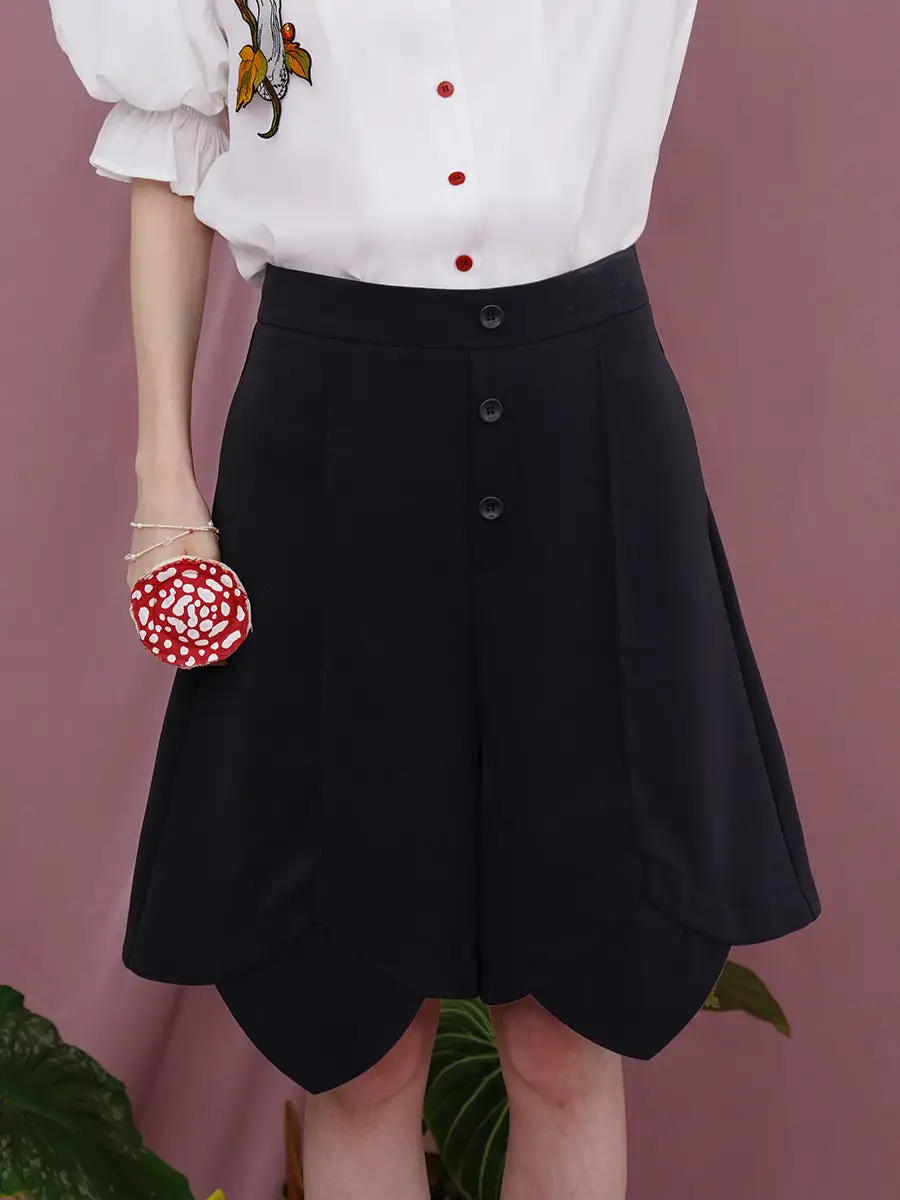 Effortless Boutique Everyday Casual Polyester Shorts