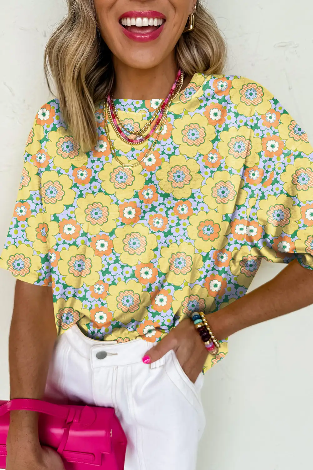 Airy Artful Short Sleeve Tee