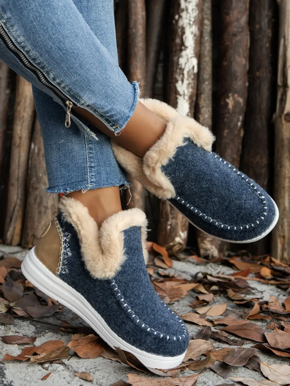 Flats Round Toe Sneakers