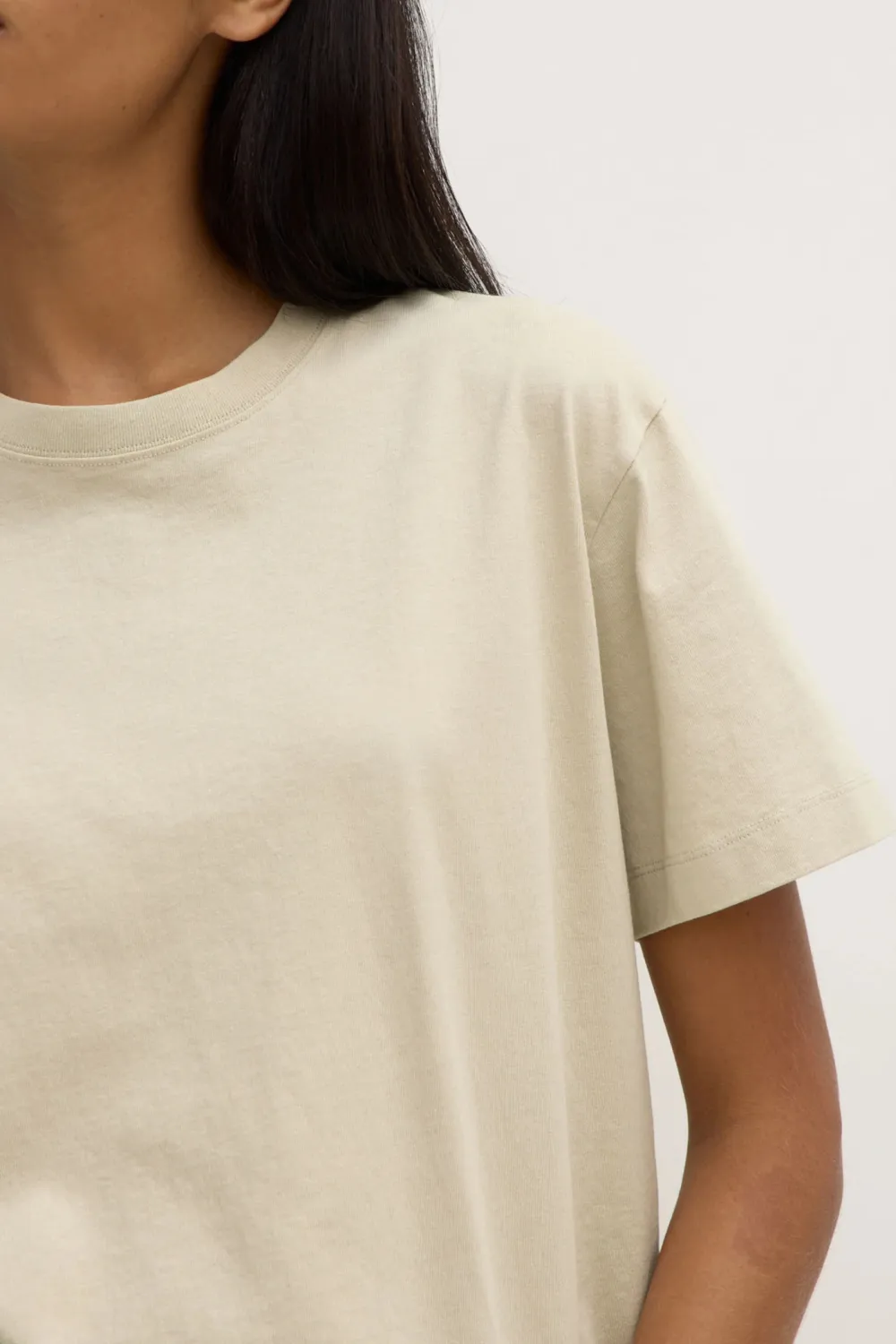 Pure Organic Cotton Round Neck Women's T-Shirt